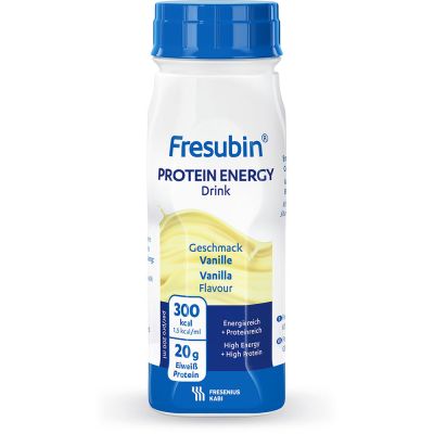 Fresubin protein energy DRINK, eiweißreich, Hochkalorisch, Vanille, EasyBottle, 24 x 200 ml