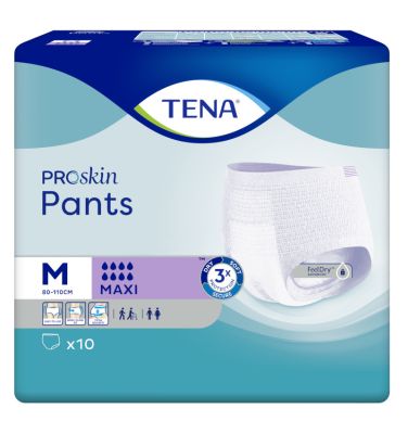 TENA Pants Maxi M, 4 x 10 Stück, Umfang: 80 - 110 cm, medium