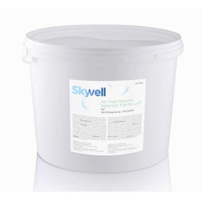 Skyvell, Verdunster, natürlicher Geruchsvernichter, Auf Basis natürlicher Rohstoffe,1Eimer Gelgranulat, 10 kg