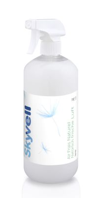 Skyvell Spray, natürlicher Geruchsvernichter, Auf Basis natürlicher Rohstoffe, 1 Sprühflasche, 1 Liter