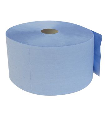 Putztuchrolle Tissue, 2-lagig, 1000 Abrisse/ R., 19g/m² je Lg, 2 Rollen/Karton, 22 x 36 cm
