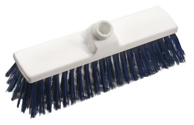 Haug Besen HACCP, Besatz: blau, ungeschlitzt, hart, 30 cm