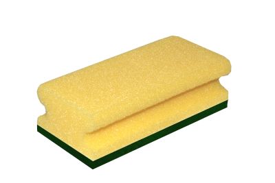 Meiko Putzschwamm mit Griff, 10 Stück/Packung, 15 x 7 x 4,5 cm