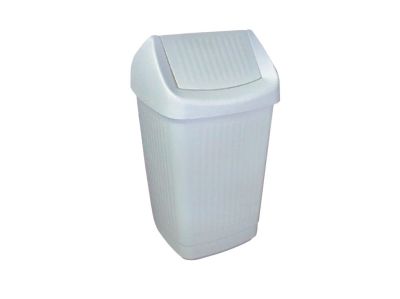 Schwingdeckeleimer, 15 Liter, 25x25x44 cm