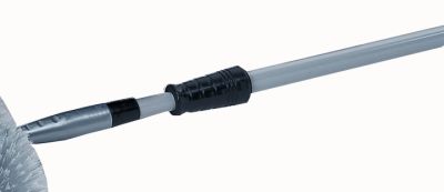 Ersatzstiel für Wand/Deckenbesen, Teleskopstiel, 2 x 75 cm