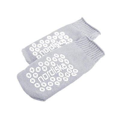 Comfosafe Stopper-Socken, Beidseitige Noppen, aus weichem Frottee, XXL Gr. 42-44