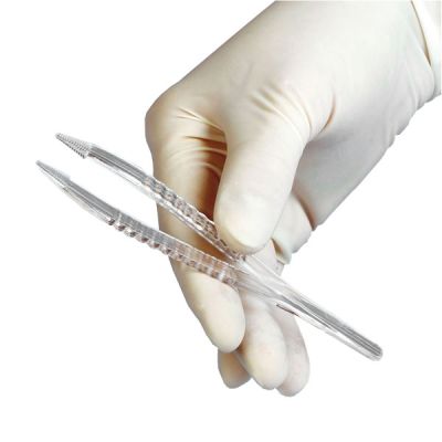 Einmal Pinzetten, steril, 50 Stück/ Packung, 12,5 cm