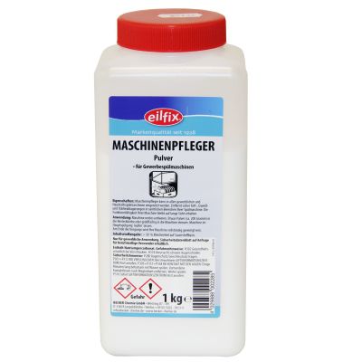 Eilfix Maschinenpfleger Pulver, Unter anderem zur Spülmaschinenreinigung, 1 kg