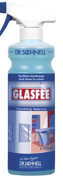 Dr. Schnell Glasfee Glasreiniger, Mit Sprühaufsatz, 500 ml