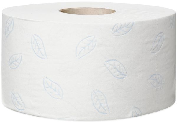 Tork Mini Jumbo Premium Toilettenpapier, T2 - Toilettenpapier, 2-lagig, 12 Rollen/ Karton, 9,7x20cm,170m,Ø18,8