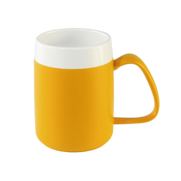 ORNAMIN Becher mit Trink-Trick 207, Randfüllmenge 160 ml, aus PP/PP, 1 Stück, 11 x 7 cm