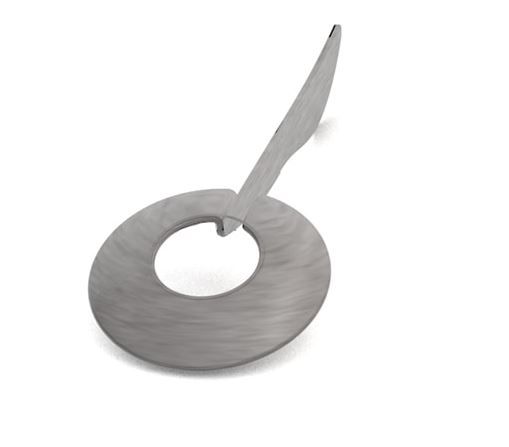 ORNAMIN Messer 981, Edelstahl