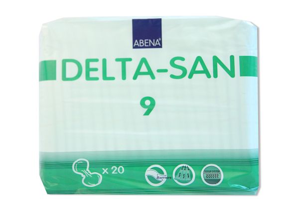 Delta-San 9, 20 Stück, 73 x 37 cm