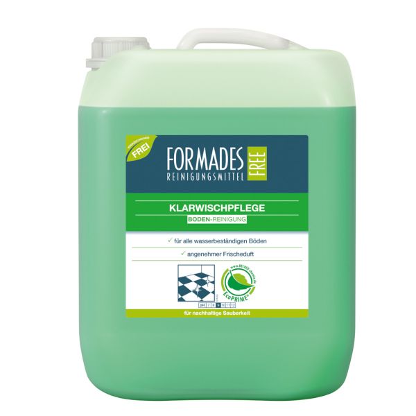 FORMADES FREE Klarwischpflege, Kennzeichnungsfrei, 10 Liter