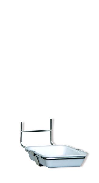 Abtropfschale für Desinfektionsspender 1000 ml, mit Hängevorrichtung für Desispender, 33 x 26 x 14 cm