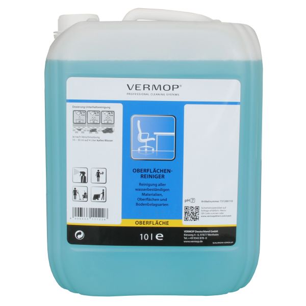 Vermop Oberflächenreiniger, 1 Kanister, 10 Liter
